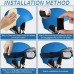 A Universal Goggle Retainer Clip Grip Strap